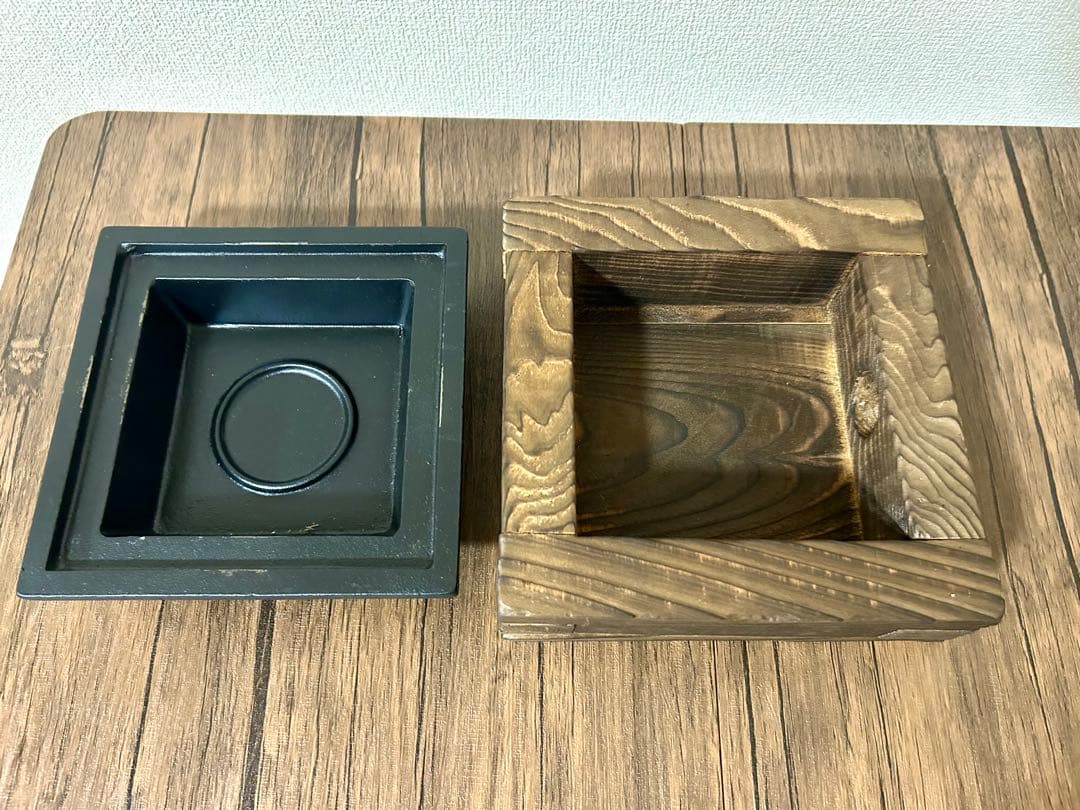 【美品】南部鉄器 鉄鍋 いろり鍋 スタンド付き