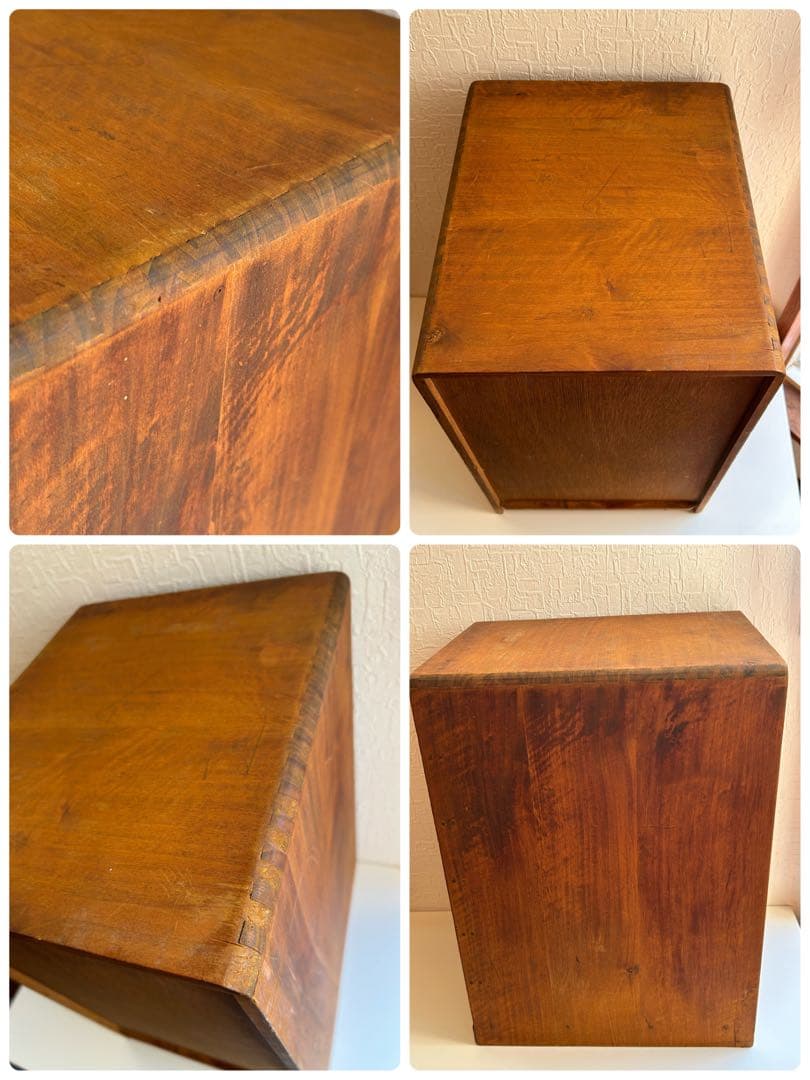 古道具　6杯抽斗　小引き出し　ヴィンテージ　アンティーク　ドロアー　昭和レトロ