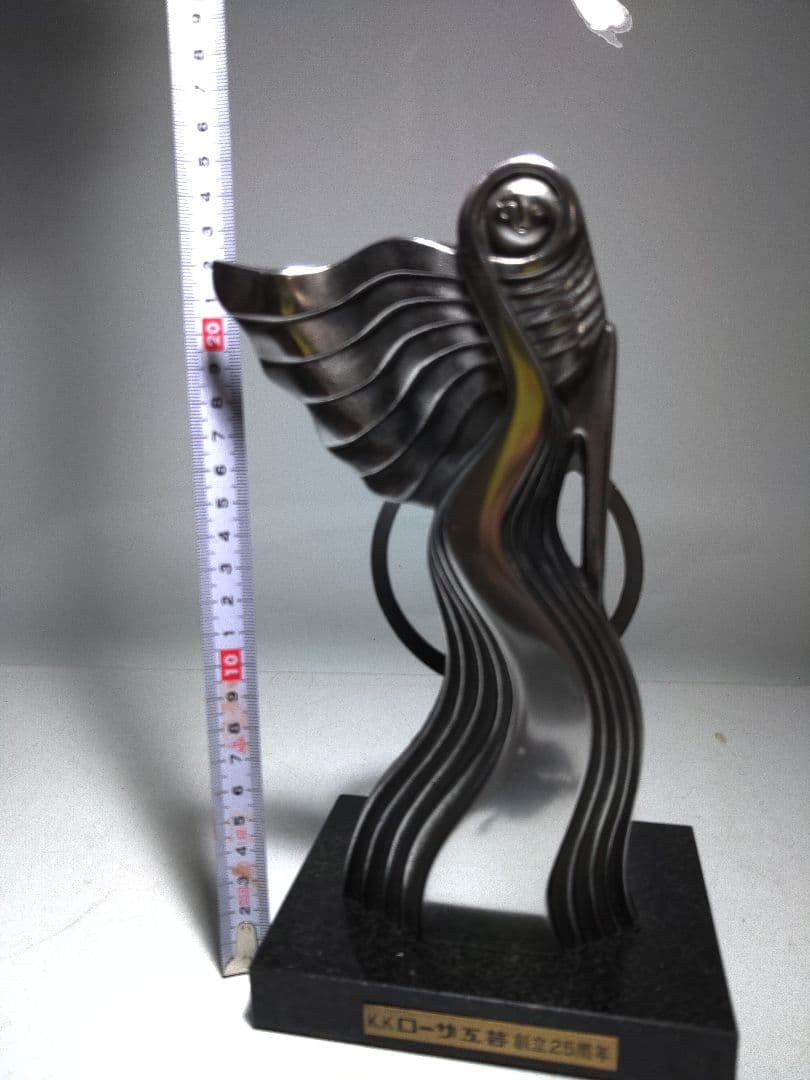 金属製抽象彫刻 KXローサ 置物
