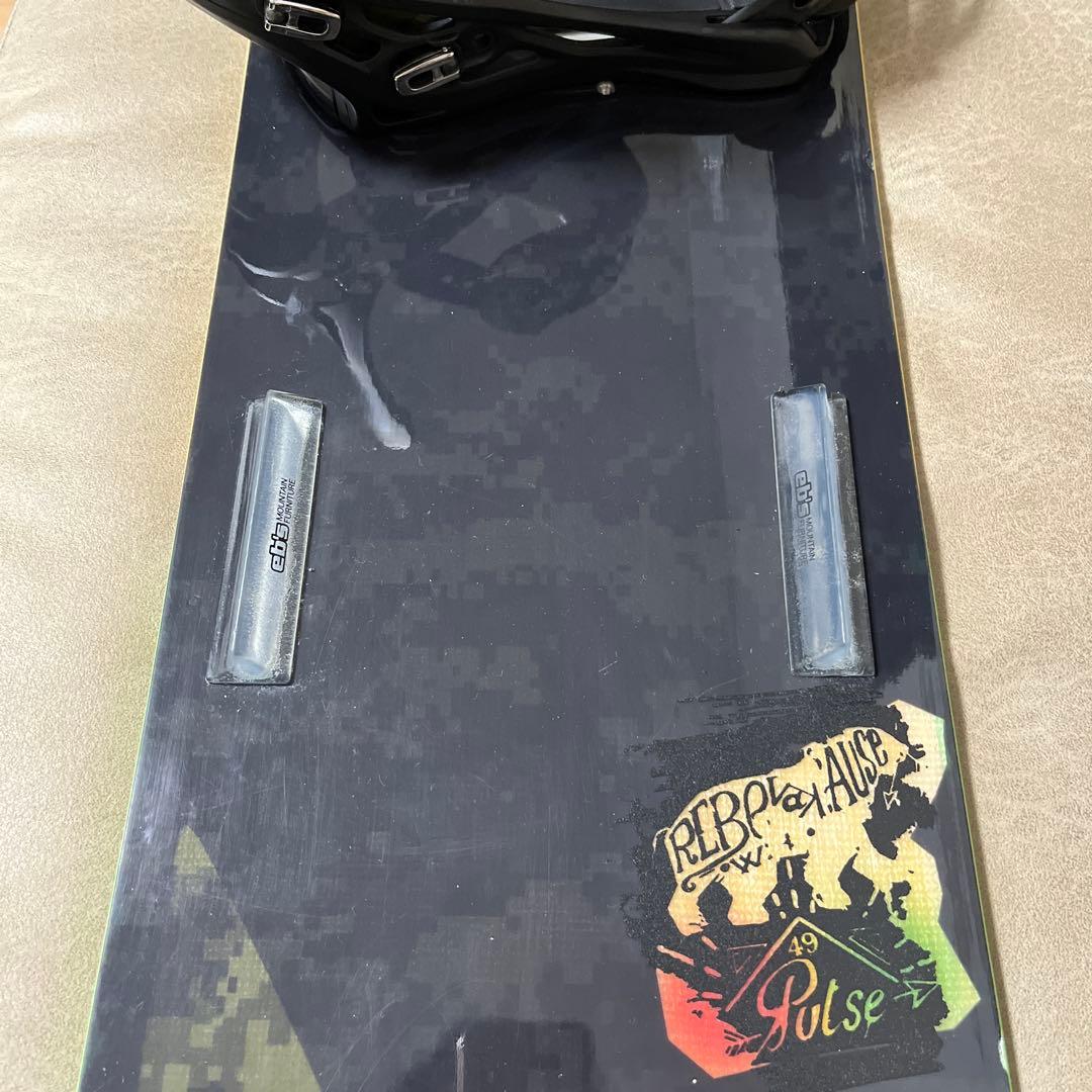 SALOMON PULUS 149 × SALOMON RHYTHM L に交換