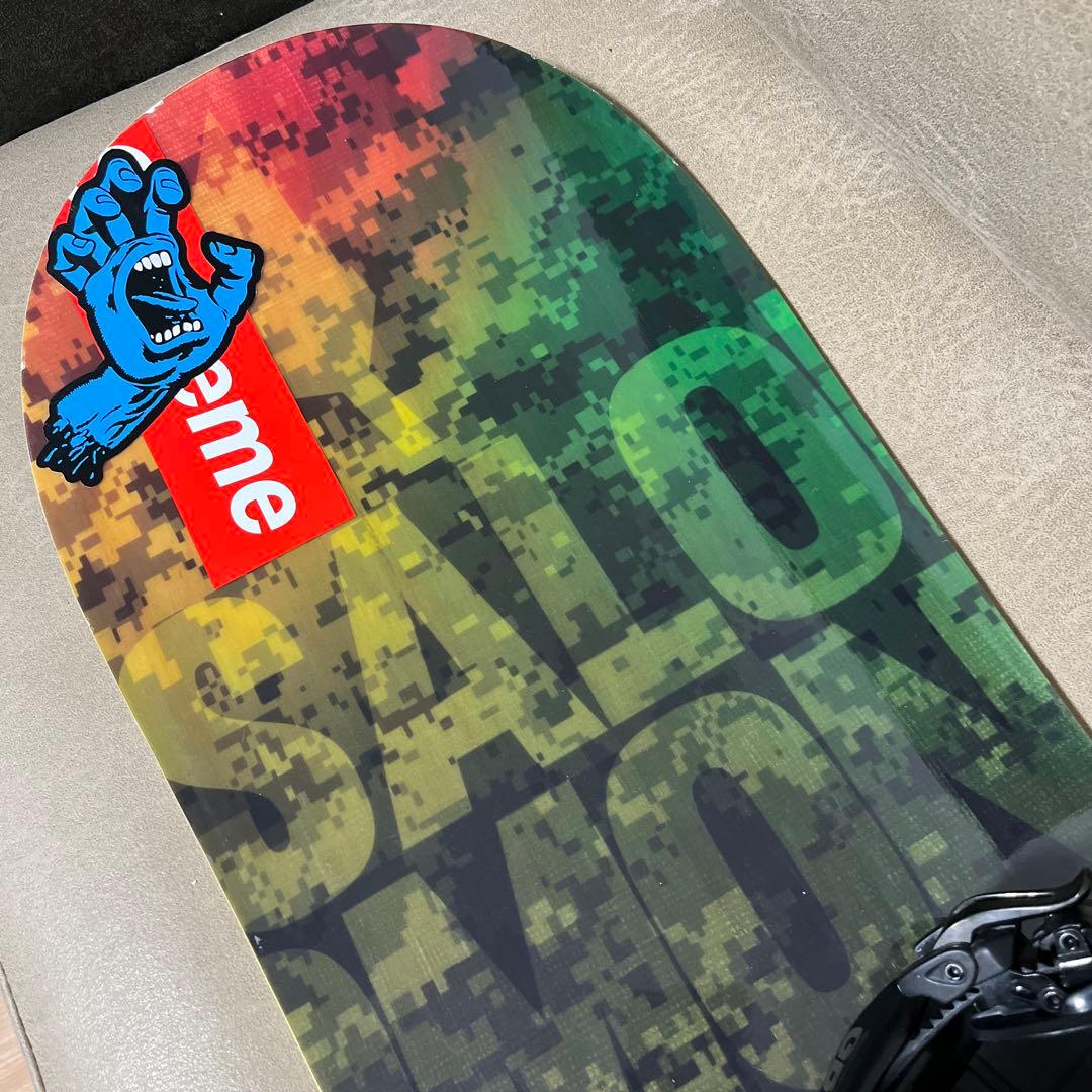 SALOMON PULUS 149 × SALOMON RHYTHM L に交換