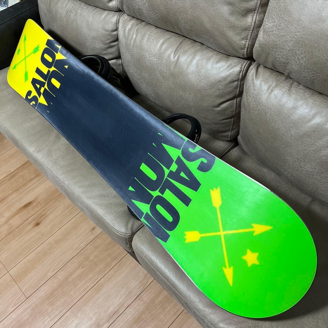 SALOMON PULUS 149 × SALOMON RHYTHM L に交換