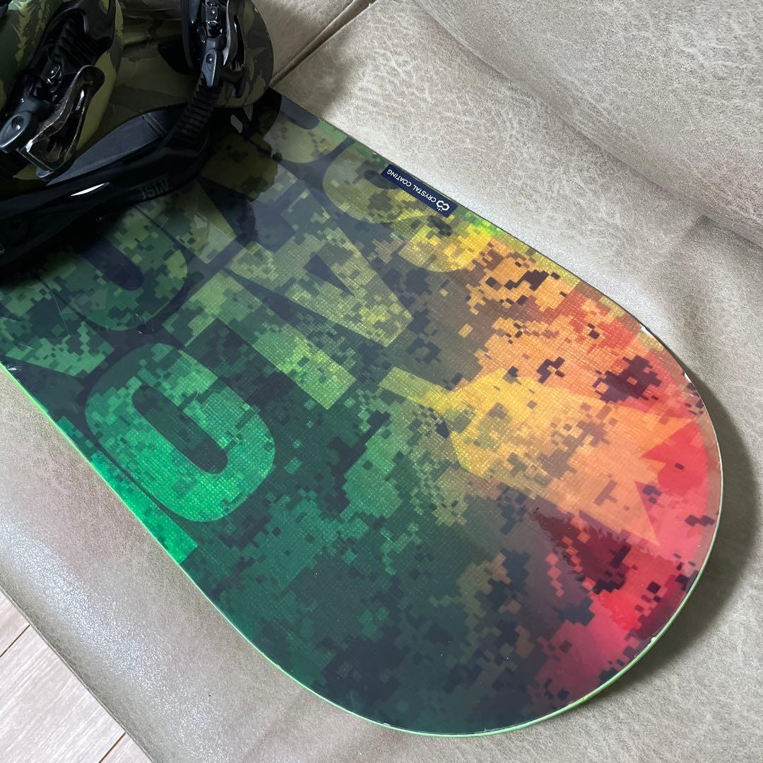 SALOMON PULUS 149 × SALOMON RHYTHM L に交換