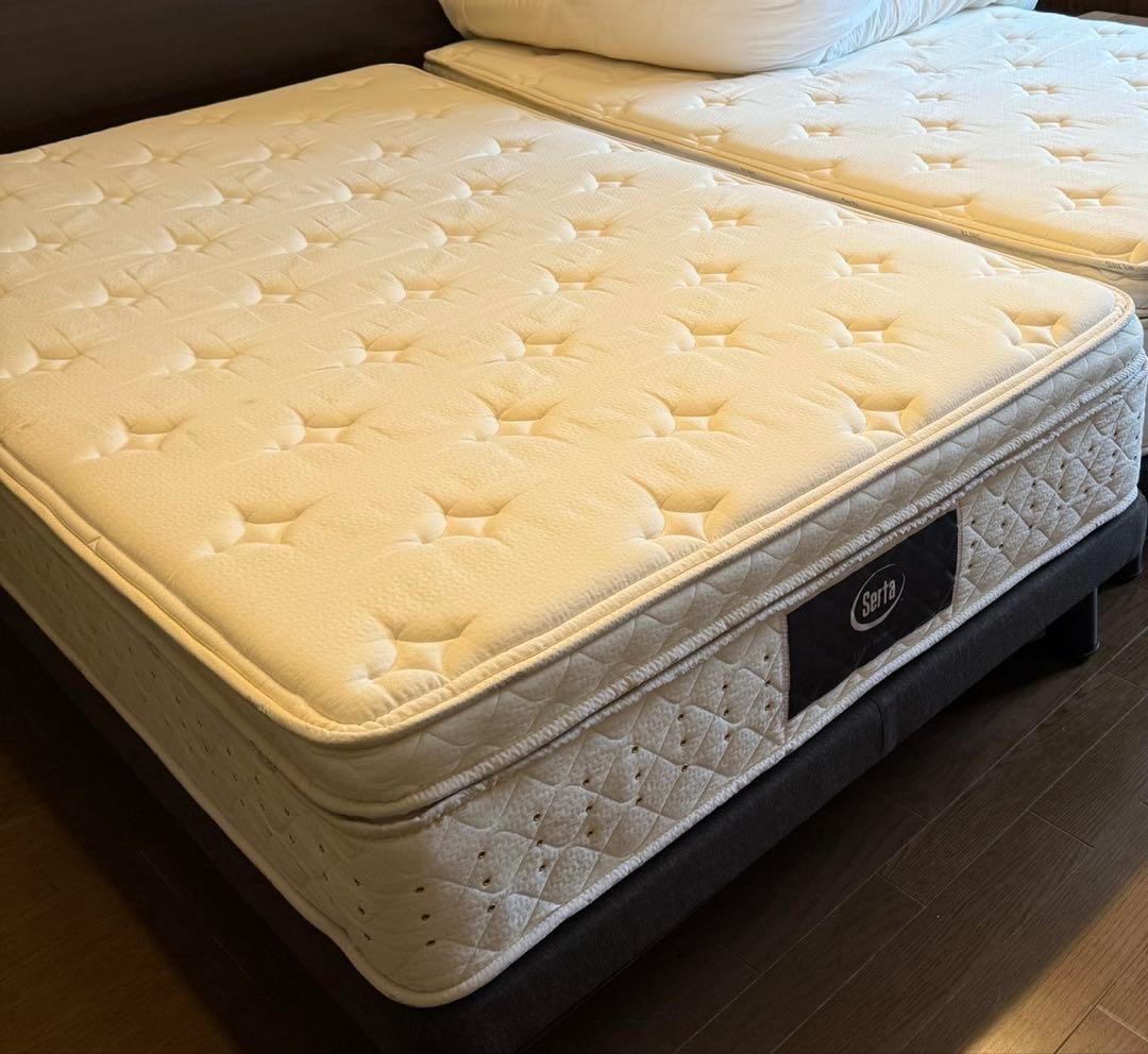 高級マットレス　サータ　セミダブルマットレス