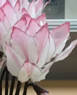 アメリカンフラワー　ディップフラワー　シクラメン　冬