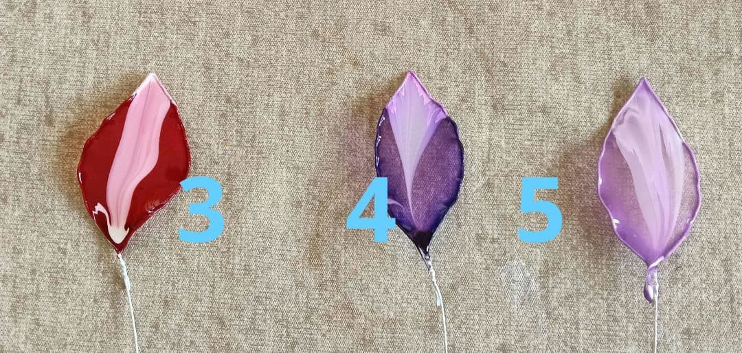 アメリカンフラワー　ディップフラワー　シクラメン　冬