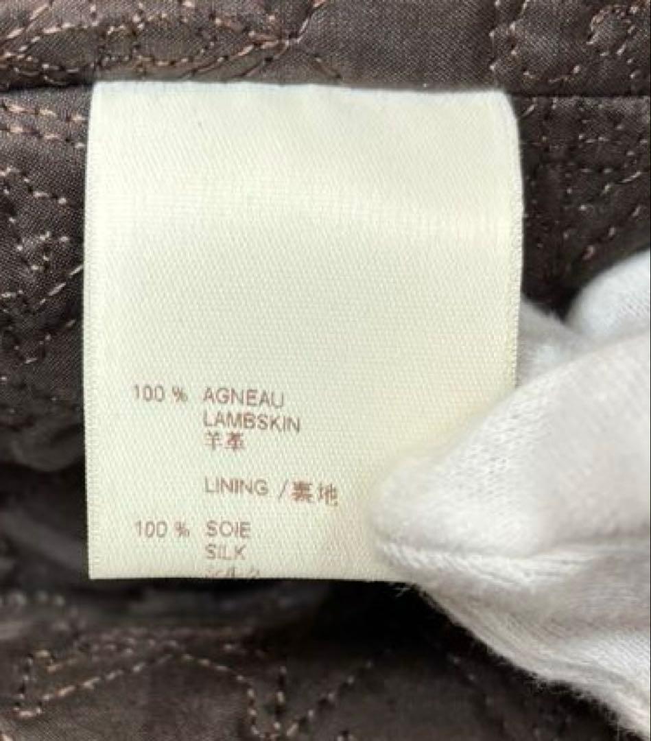 kyaloring♬︎ ルイヴィトン レザージャケット 36サイズ羊革