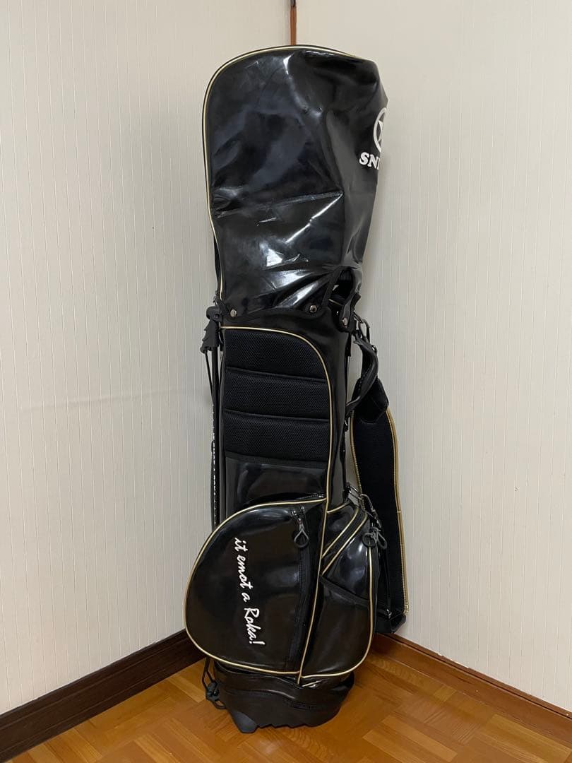 スナイプ SNIPE キャディバッグ エナメル