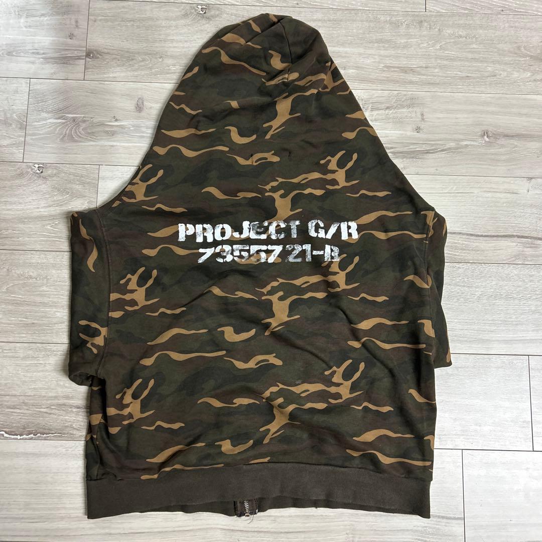 project gr ジップパーカー　nubian