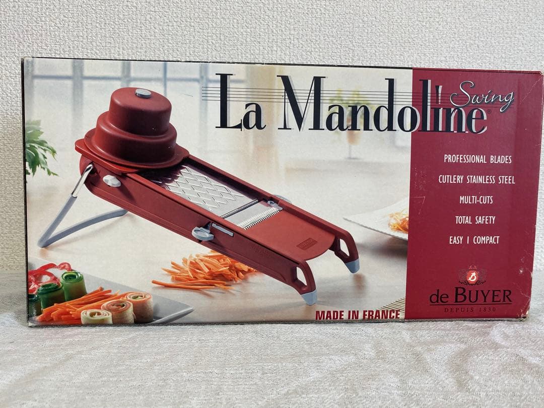 値下げ！【未開封、未使用】de BUYER スライサー 本体未開封 箱ダメージ