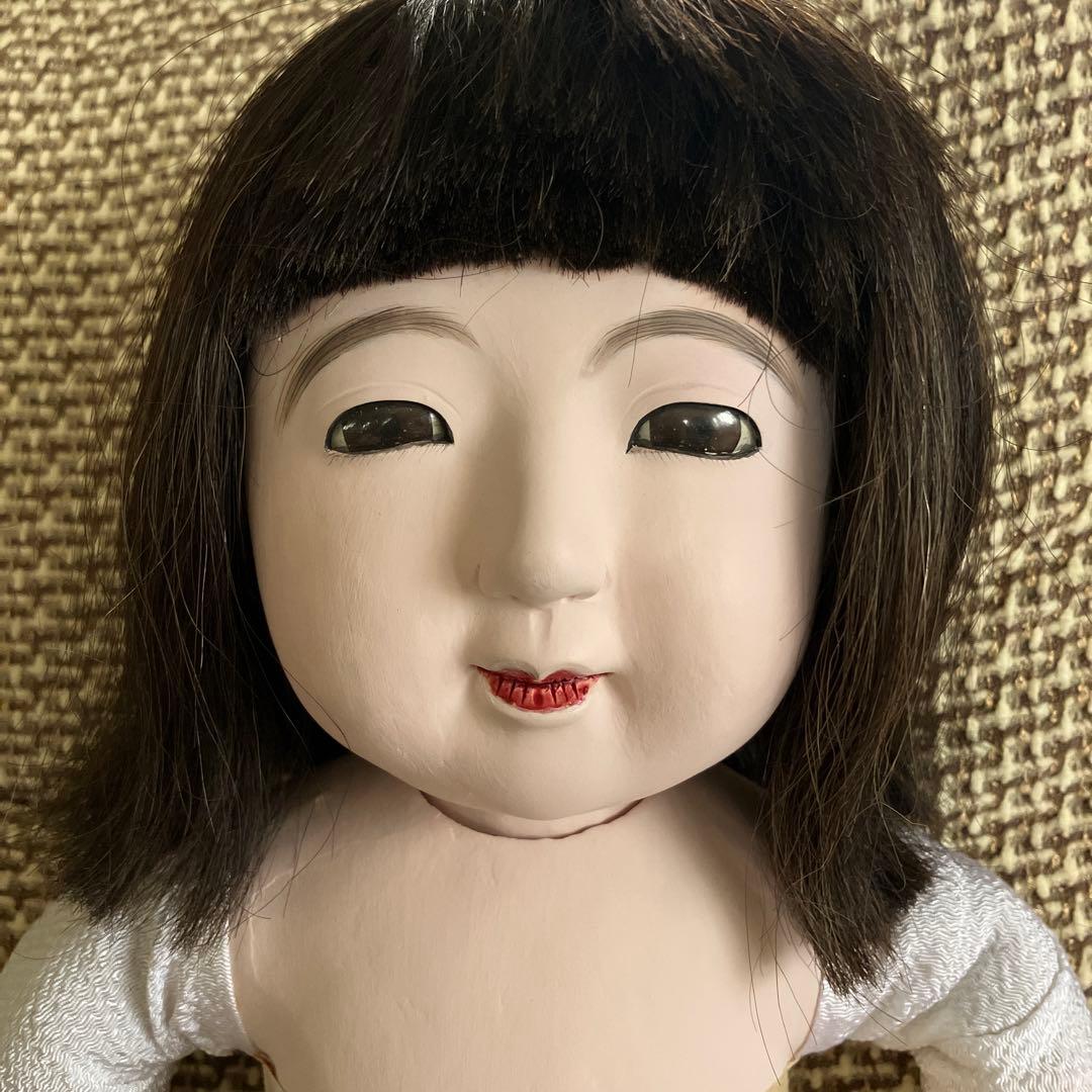 市松人形　62㌢　18号　錦光　昭和初期