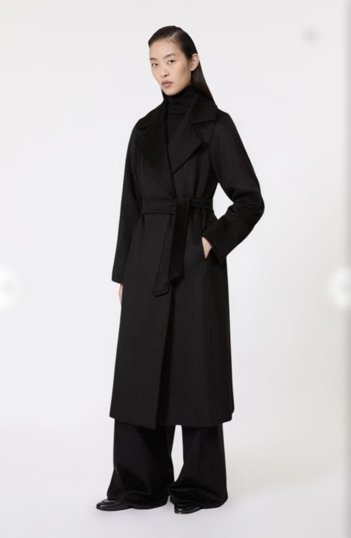 Max Mara　マニュエラ アイコンコート　黒　38サイズ