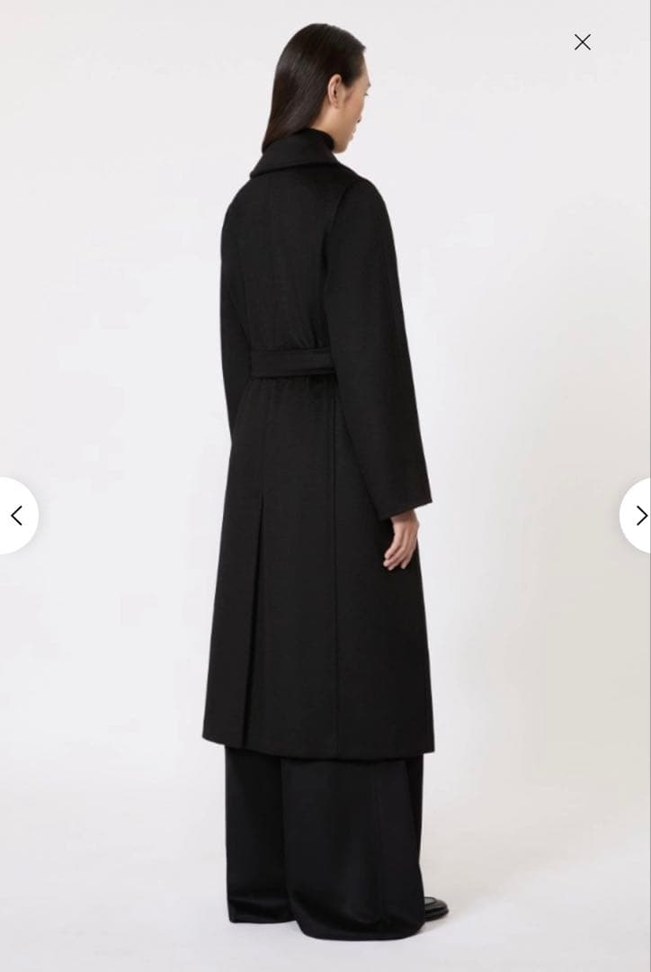 Max Mara　マニュエラ アイコンコート　黒　38サイズ