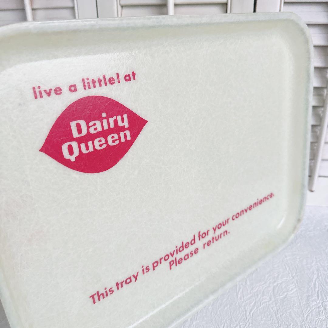 DairyQueen デイリークイーン トレイ トレー グラスファイバー レア