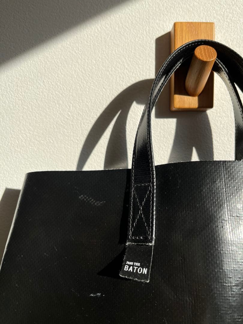 F704 CAKE BAG FREITAG 黒 パスザバトン10周年記念