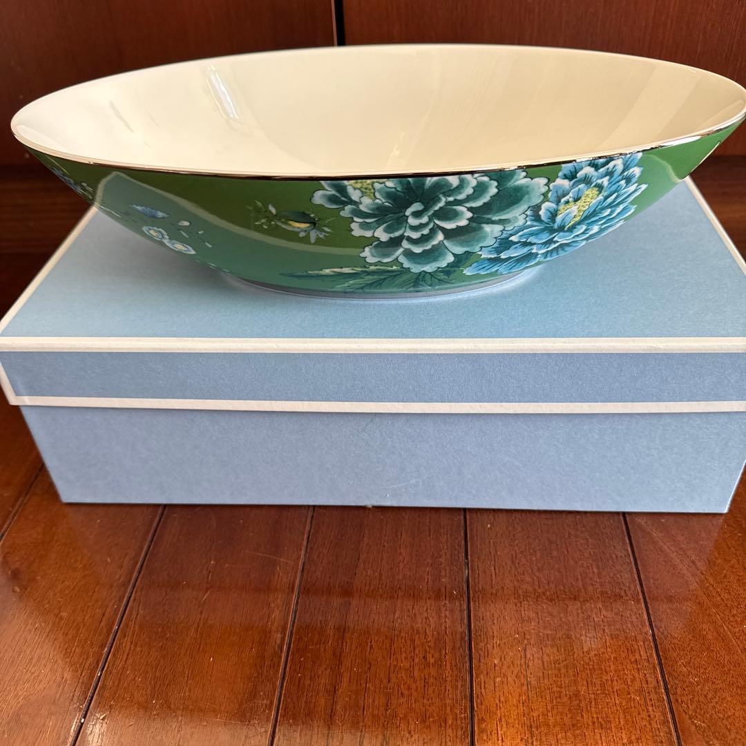 ウェッジウッド　 ジャスパーコンラン　シノワズリ　オーバルボウル