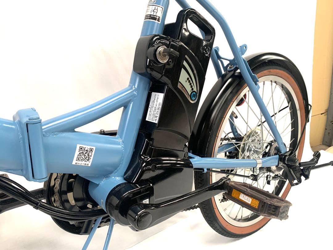 【即乘】Peltech折り畳み電動アシスト自転車20インチ 動作確認済
