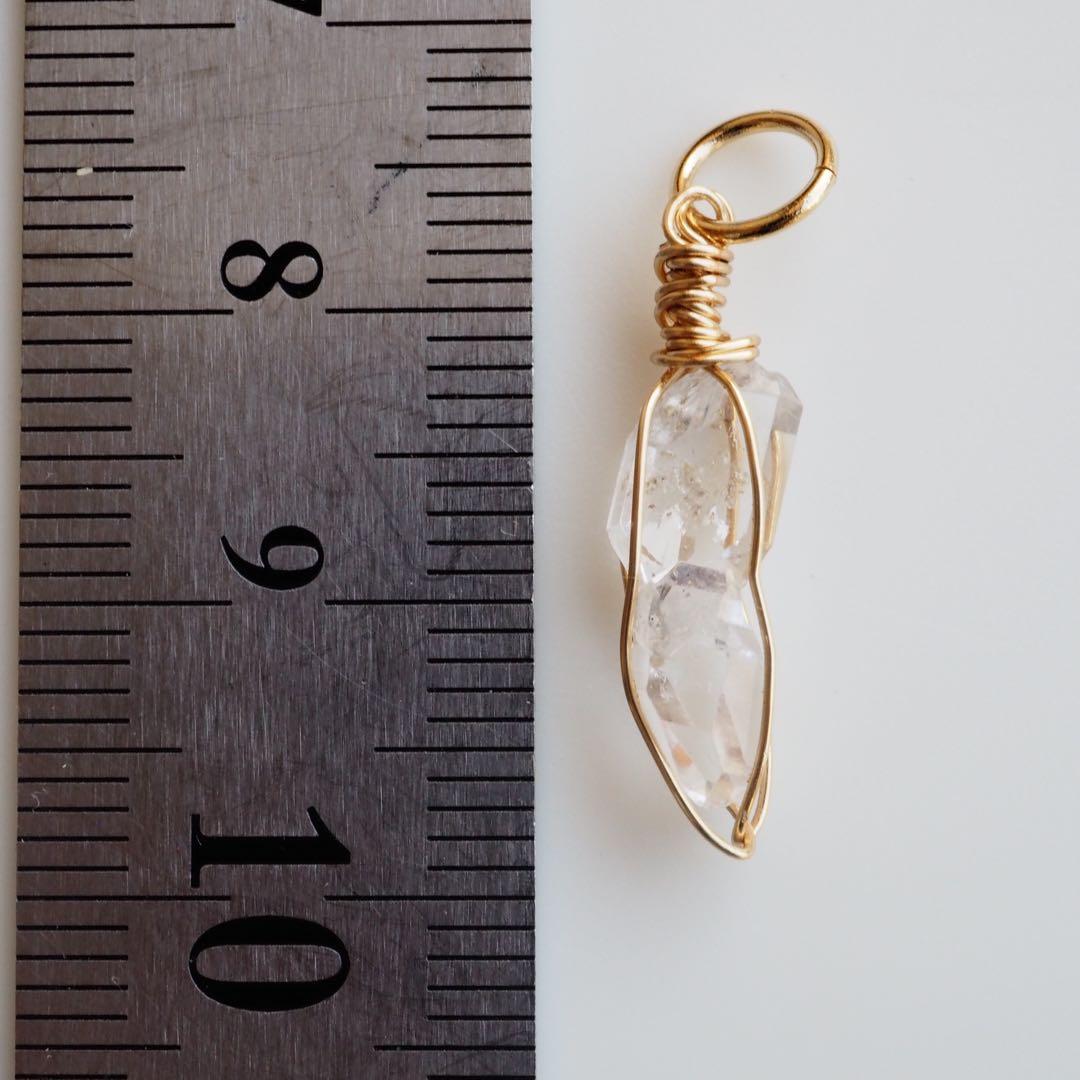 【Ruby】宝石質パステルカラーフローライトの大粒ピアス