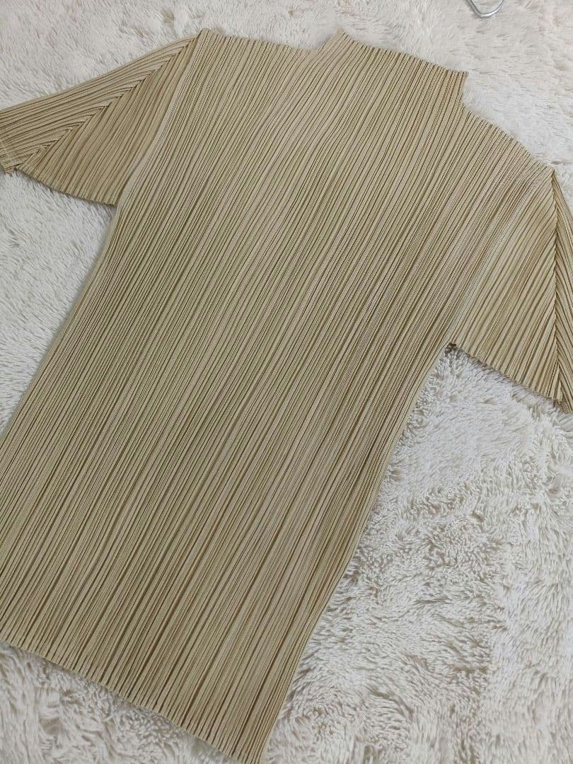 PLEATSPLEASE ハイネックカットソー【サイズ3 L相当】