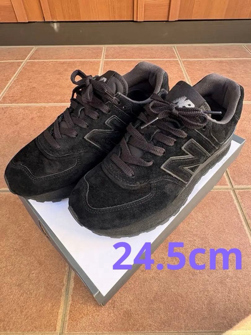 【美品】ニューバランス574 レガシー ブラック U574LGTG