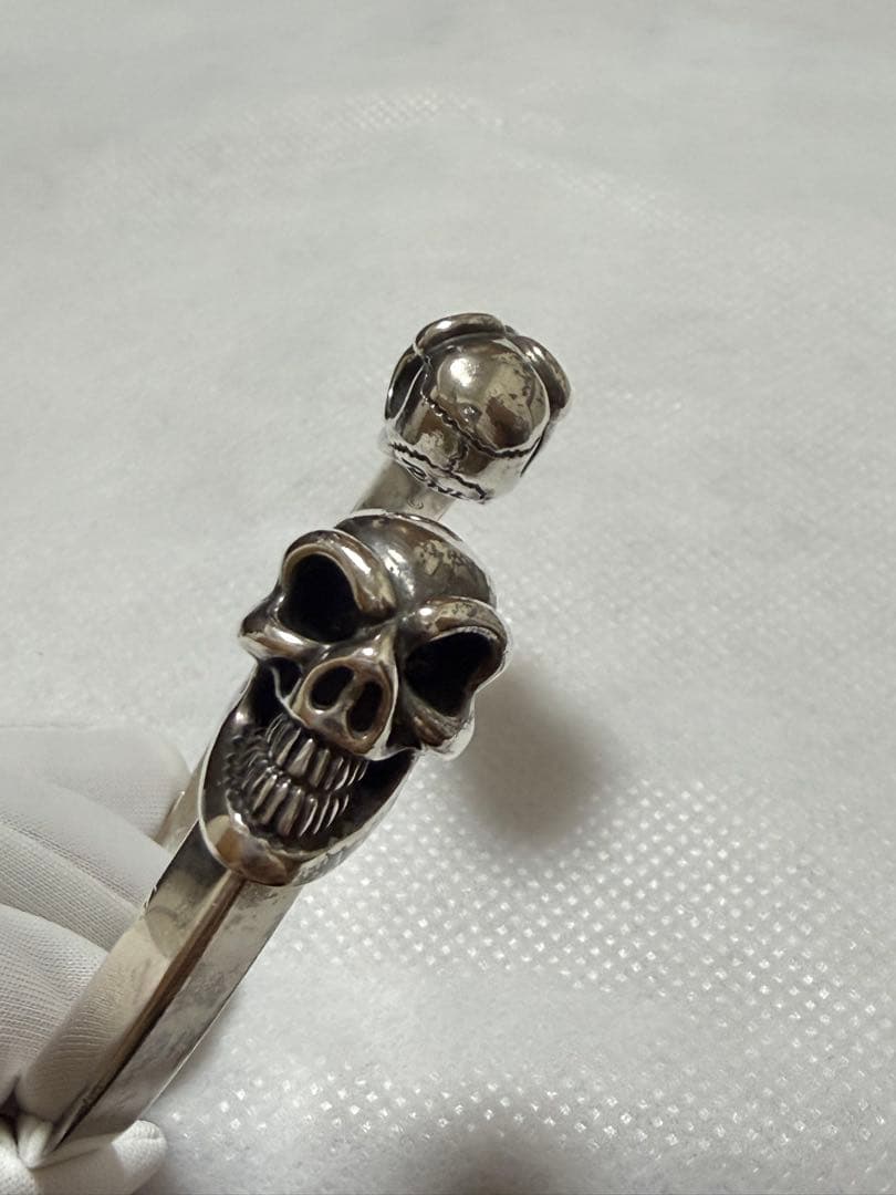 キャバレー Bill Wall Leather BWL 2スカルバングル