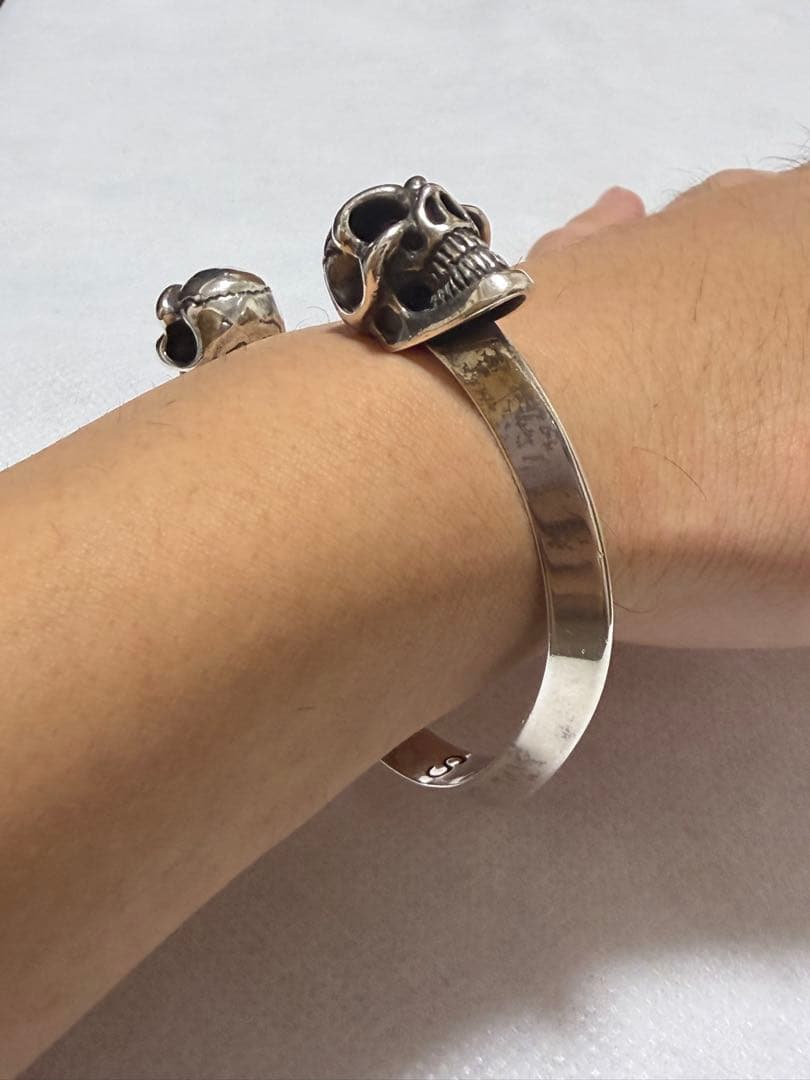 キャバレー Bill Wall Leather BWL 2スカルバングル