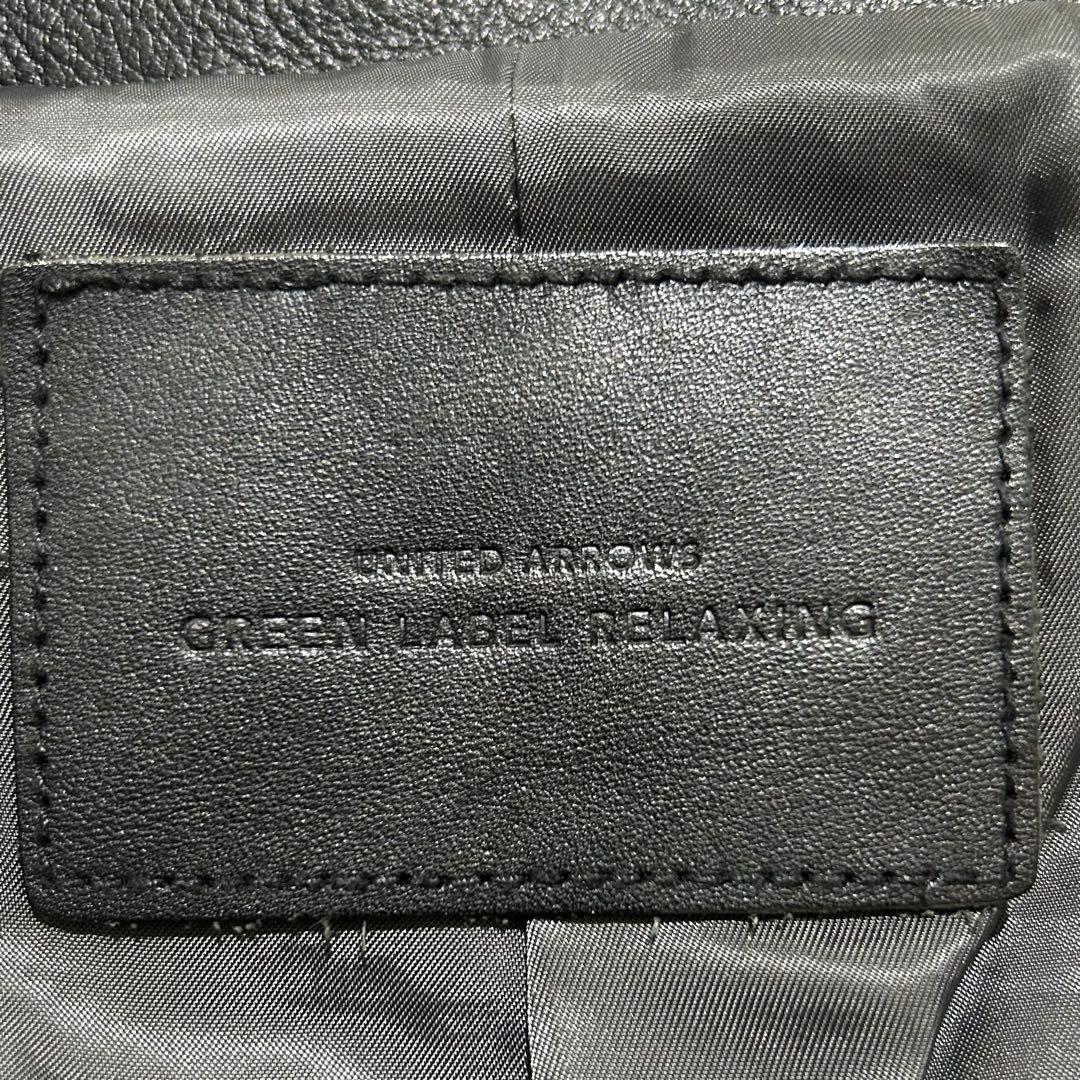 極美品✨ユナイテッドアローズ ダブルライダース ラムレザー ジャケット 3L