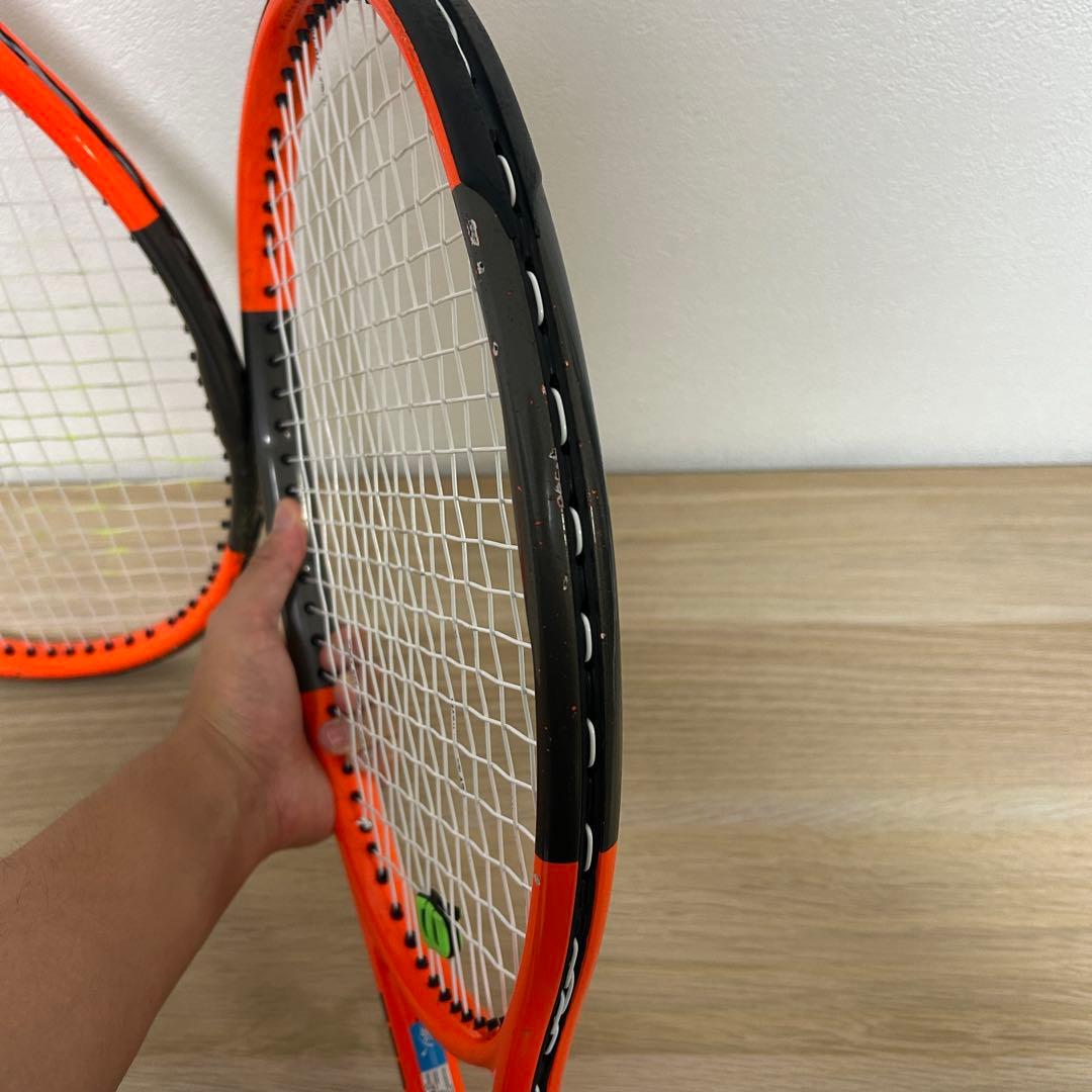 ウィルソン　BURN95 v2.0テニスラケット 2本セット