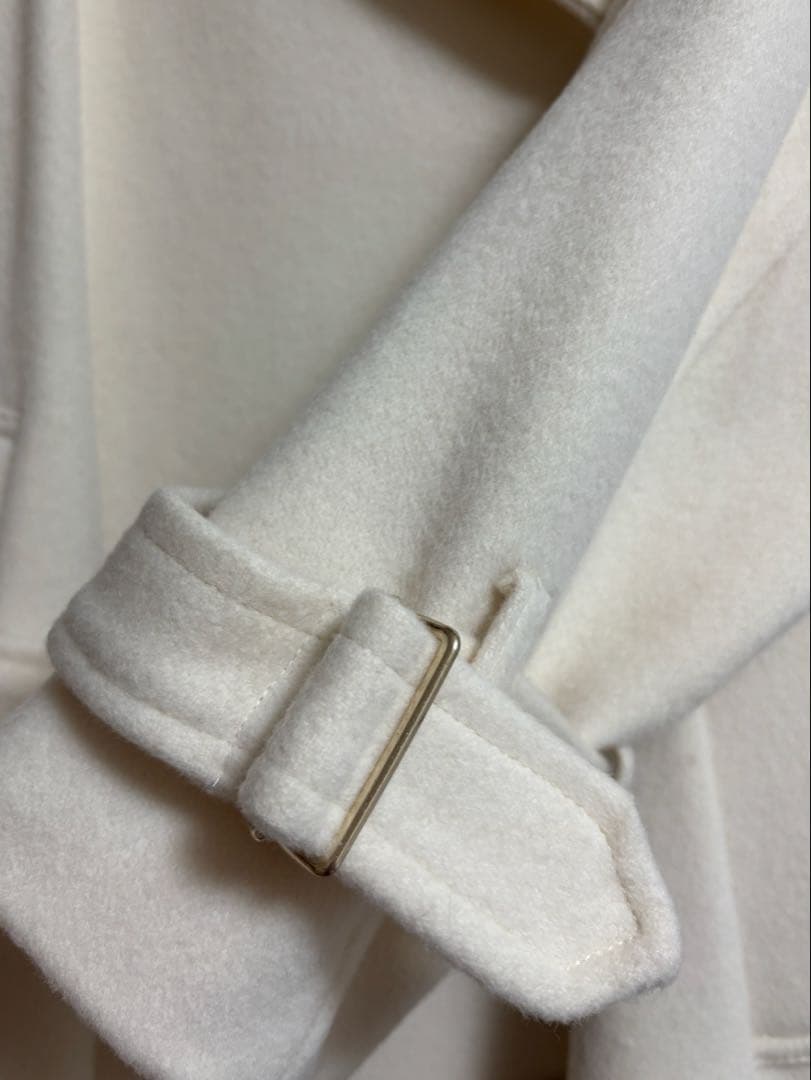 【新品】anuans ウールトレンチコート エクリュ Sサイズ