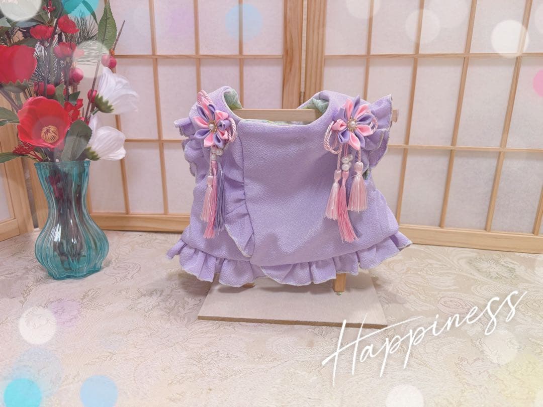 B458.pon2pan2☆犬お被布☆オーダー犬お被布