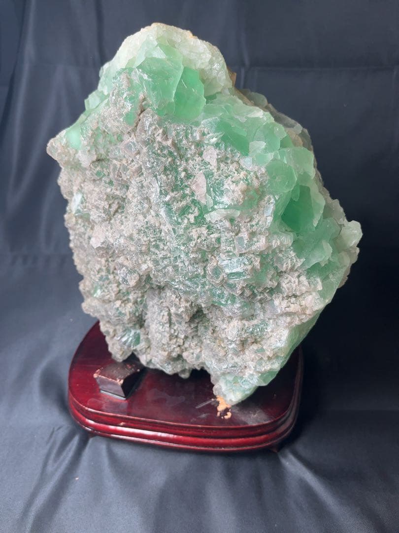 フローライト　グリーンフローライト　原石