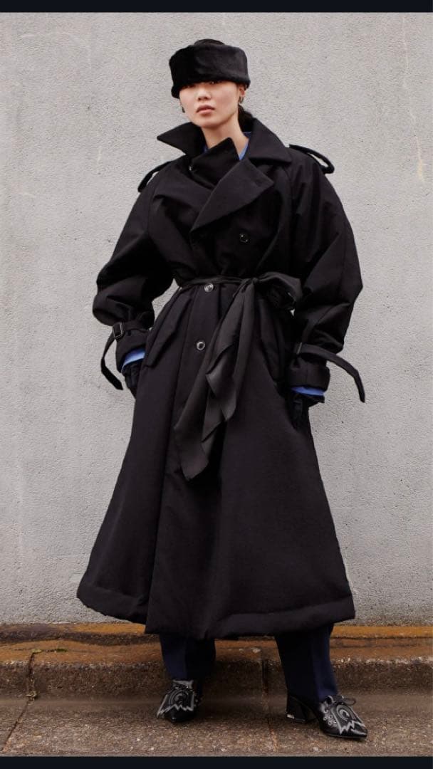 美品　TOGA VIRILIS 21aw トレンチコート