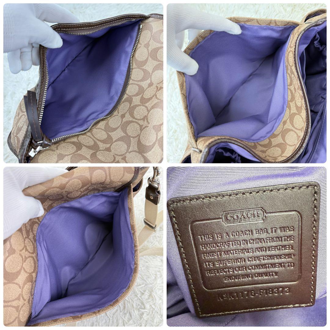 専用 極美品 | コーチ ショルダーバッグ マザーズバッグ F18373