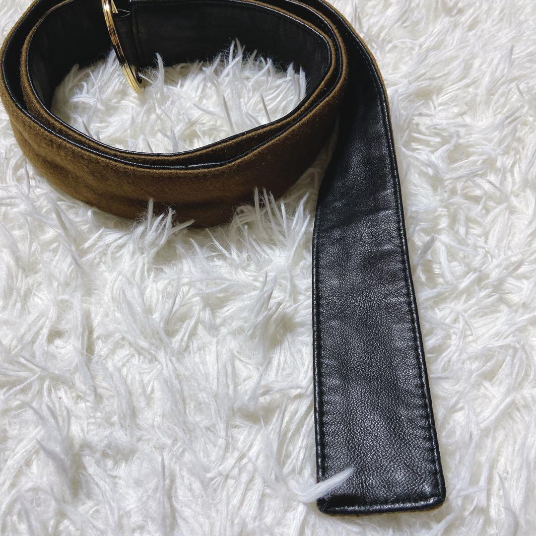 サーバル ☆チンクアンタ　ロングコート　女優襟　ボア　ベルト　2way