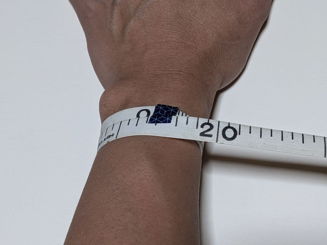 市松 シルバー スパイラルバングル