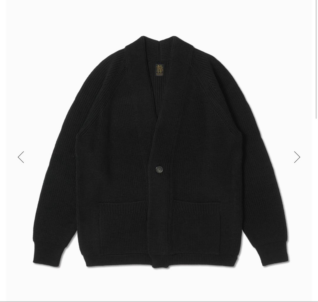 トップス BATONER SIGNATURE SHAWL COLLAR CARDIGAN