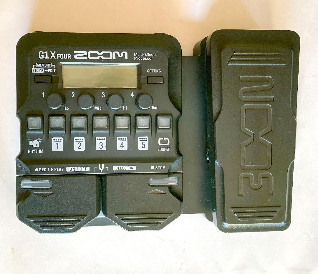 ZOOM G1X FOUR マルチエフェクター ACアダプタ付き
