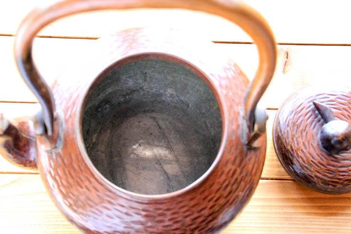 湯沸　やかん　ケトル　レア　レトロ　希少　アンティーク　銅製？　銅製