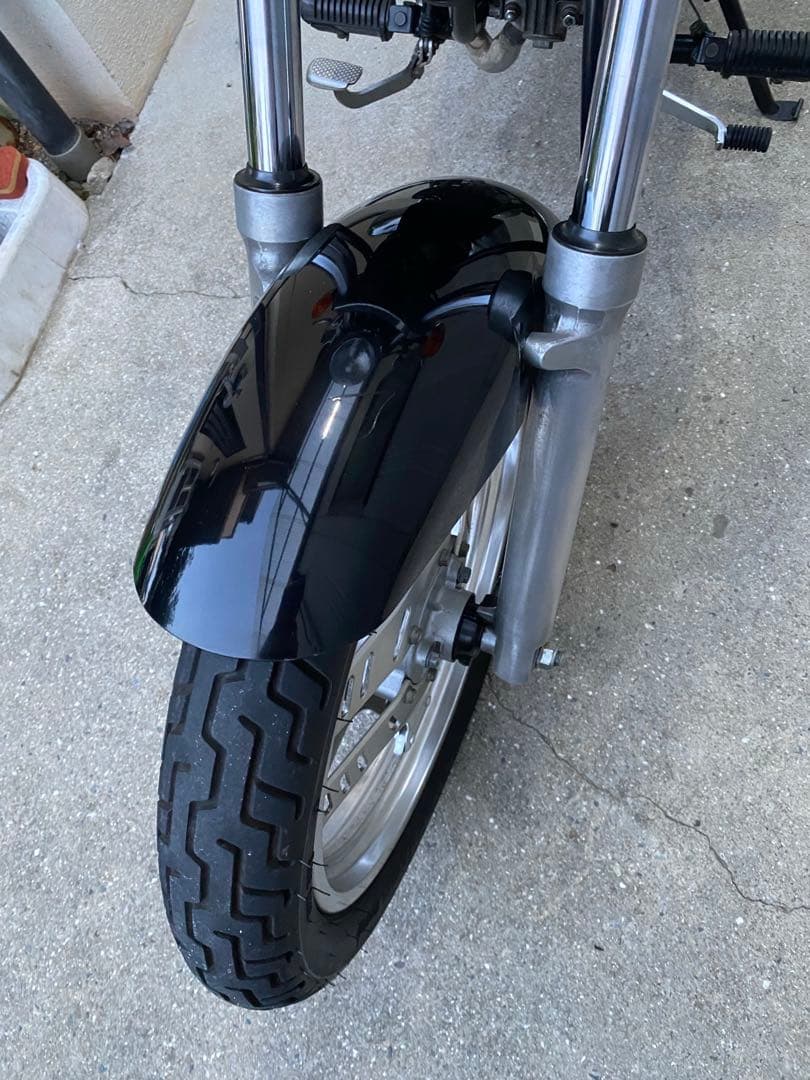 ホンダ マグナ50 NS-1 純正フロントフェンダーガラスコーティング