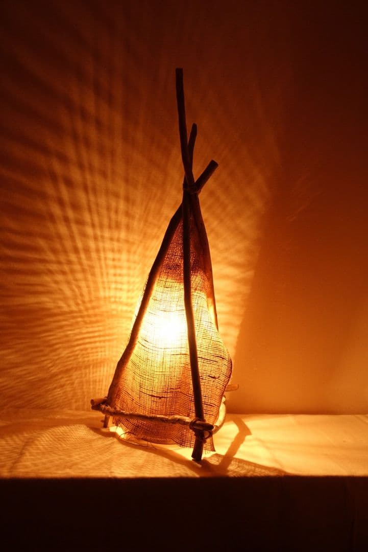 EOS by Rhea.company 流木照明スタンド　匿名配送