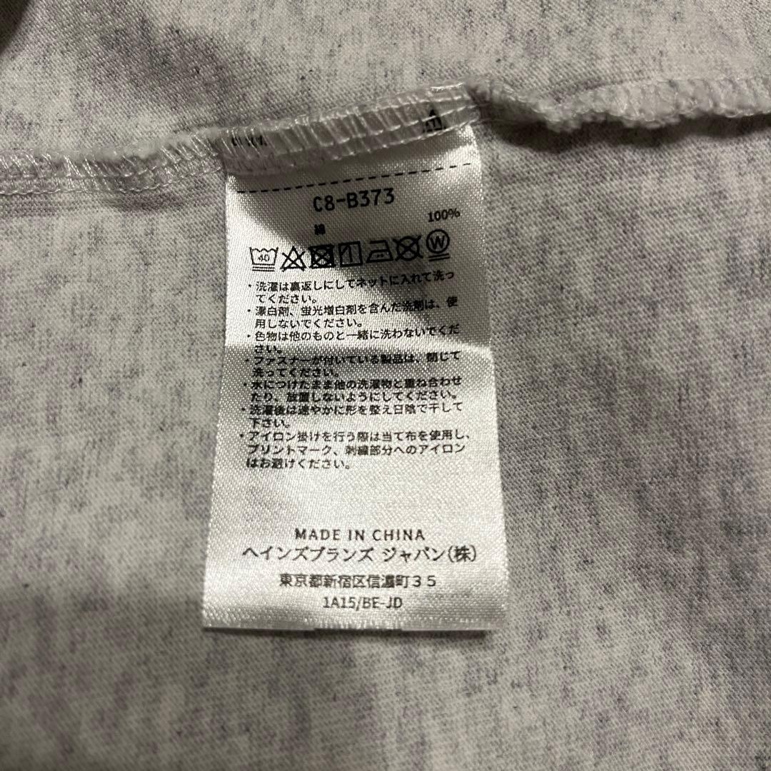 champion wind and sea tシャツ L グレー 刺繍