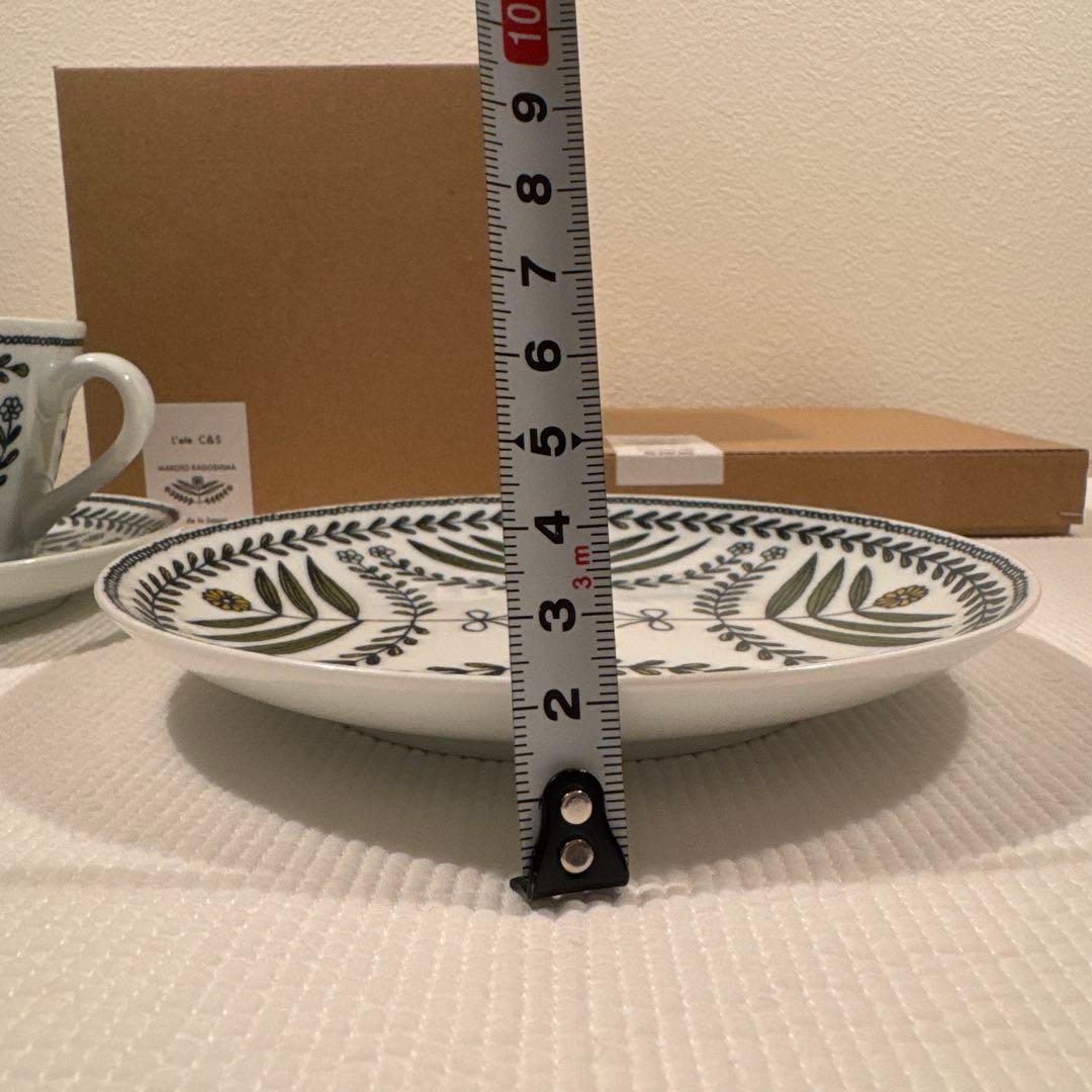 鹿児島睦 カップ＆ソーサー・ケーキプレート　セット