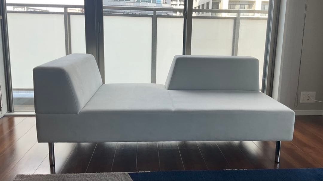 【2026年1月購入／美品】フランネルソファPIVO 2人掛け(定価23万円)