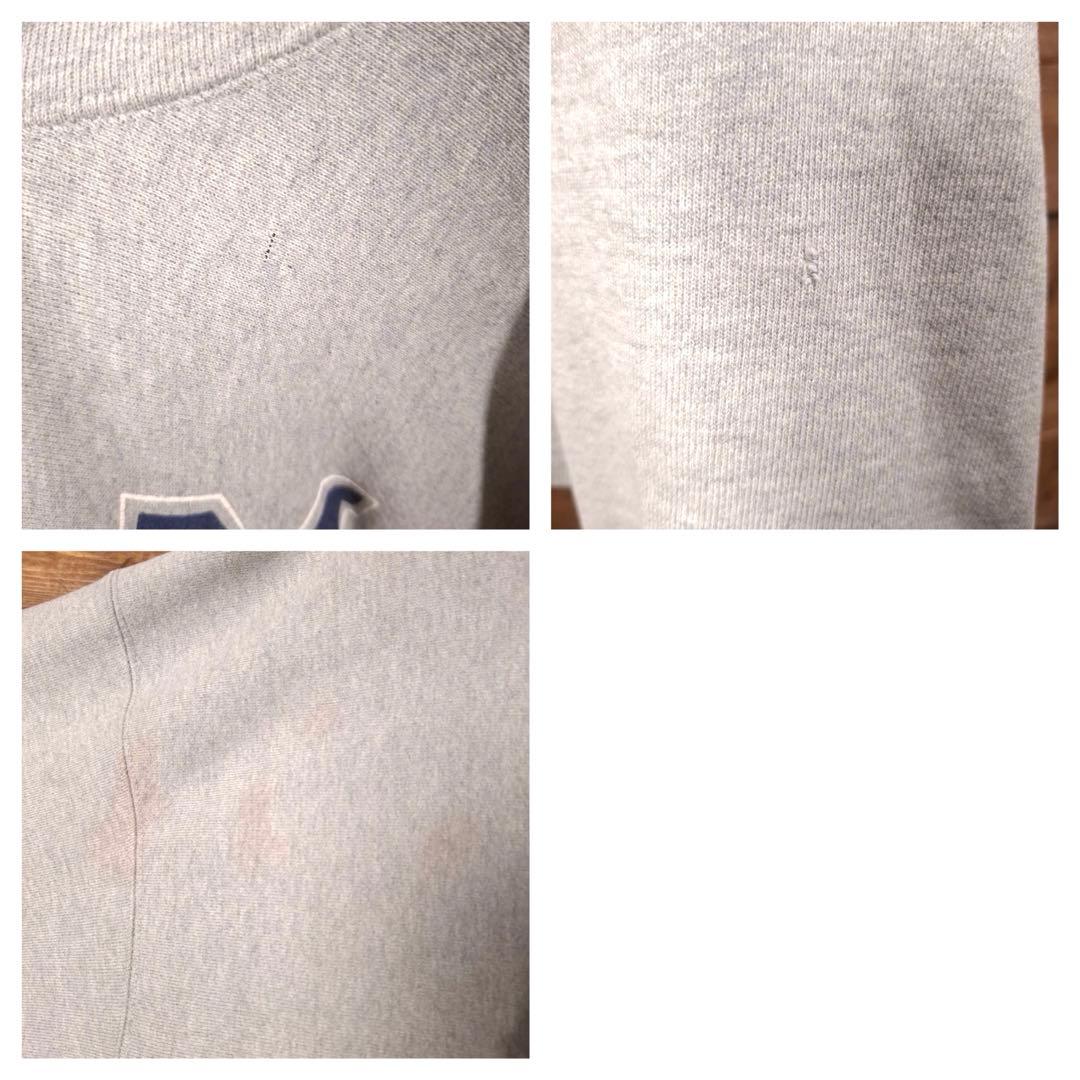 00s チャンピオン 両面プリント リバースウィーブ プルオーバー パーカー L