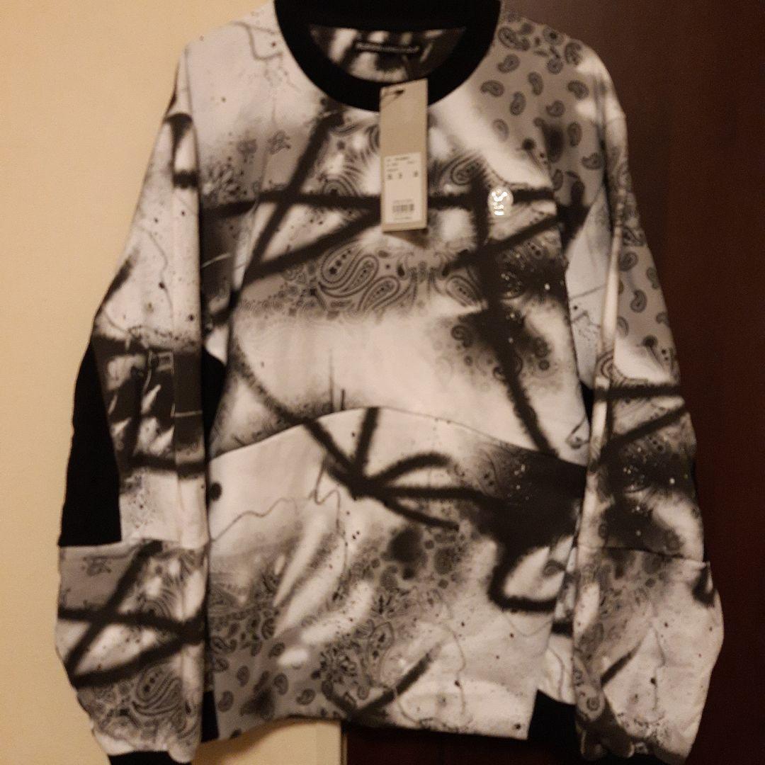 新品2024モデル　ラッセルノ　Russeluno　クールネック裏起⽑スウェット