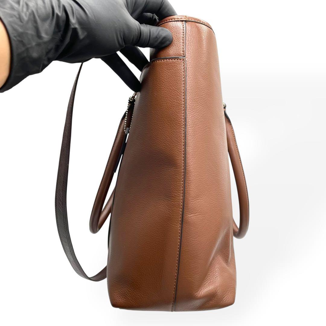 極美品 COACH コーチ メトロポリタン 2way トートバッグ ビジネス