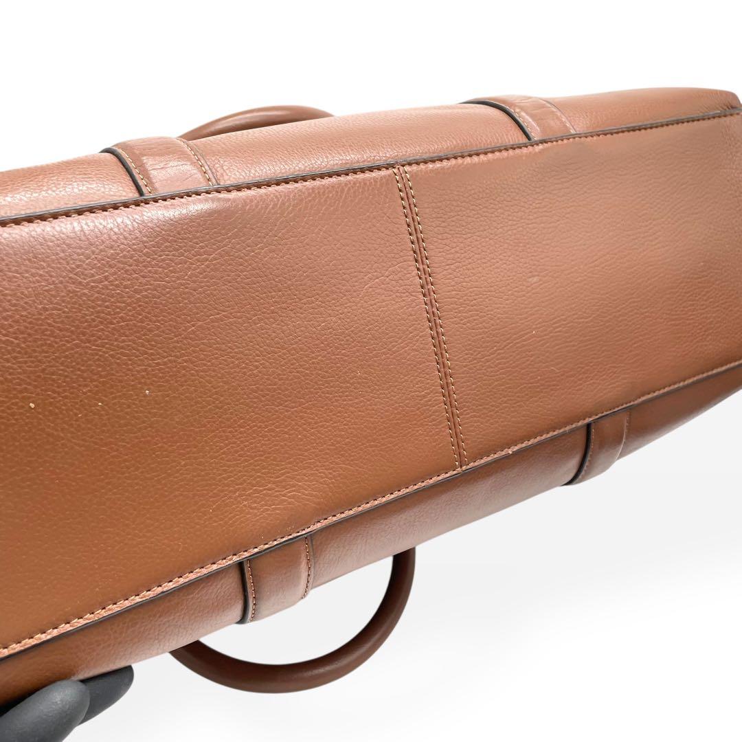 極美品 COACH コーチ メトロポリタン 2way トートバッグ ビジネス