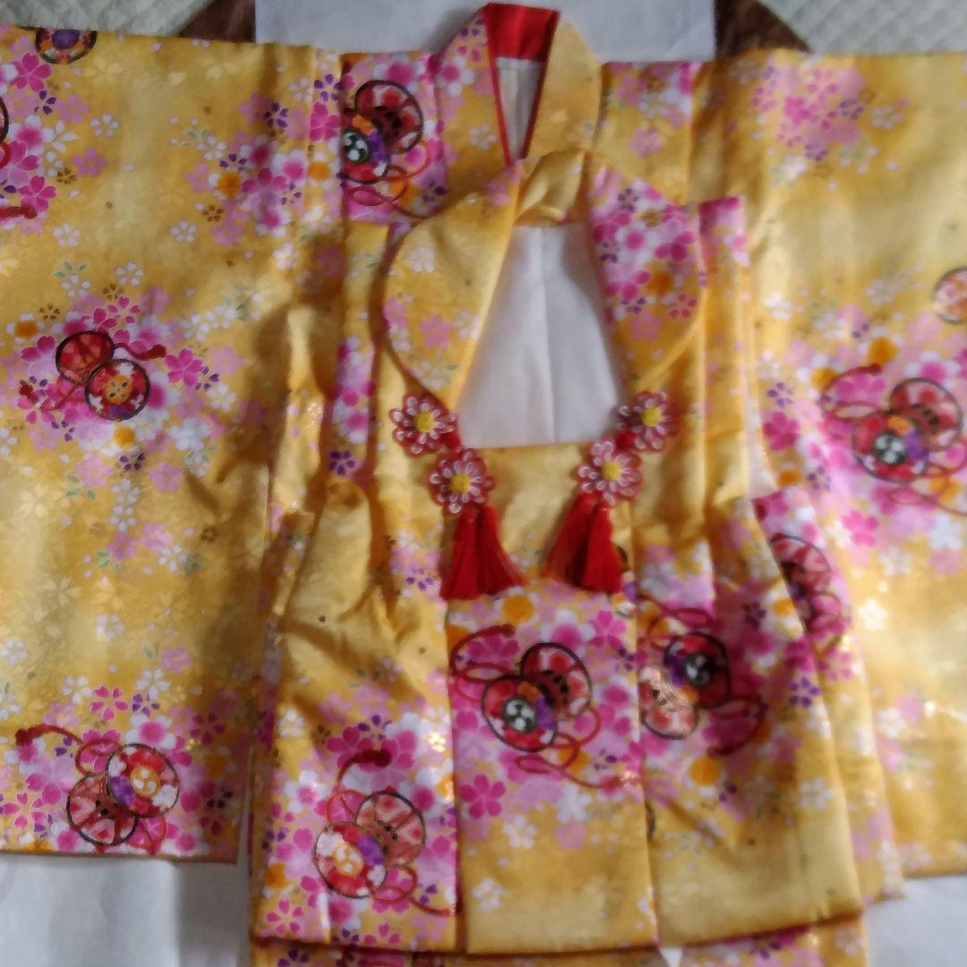 七五三　3歳着物セット