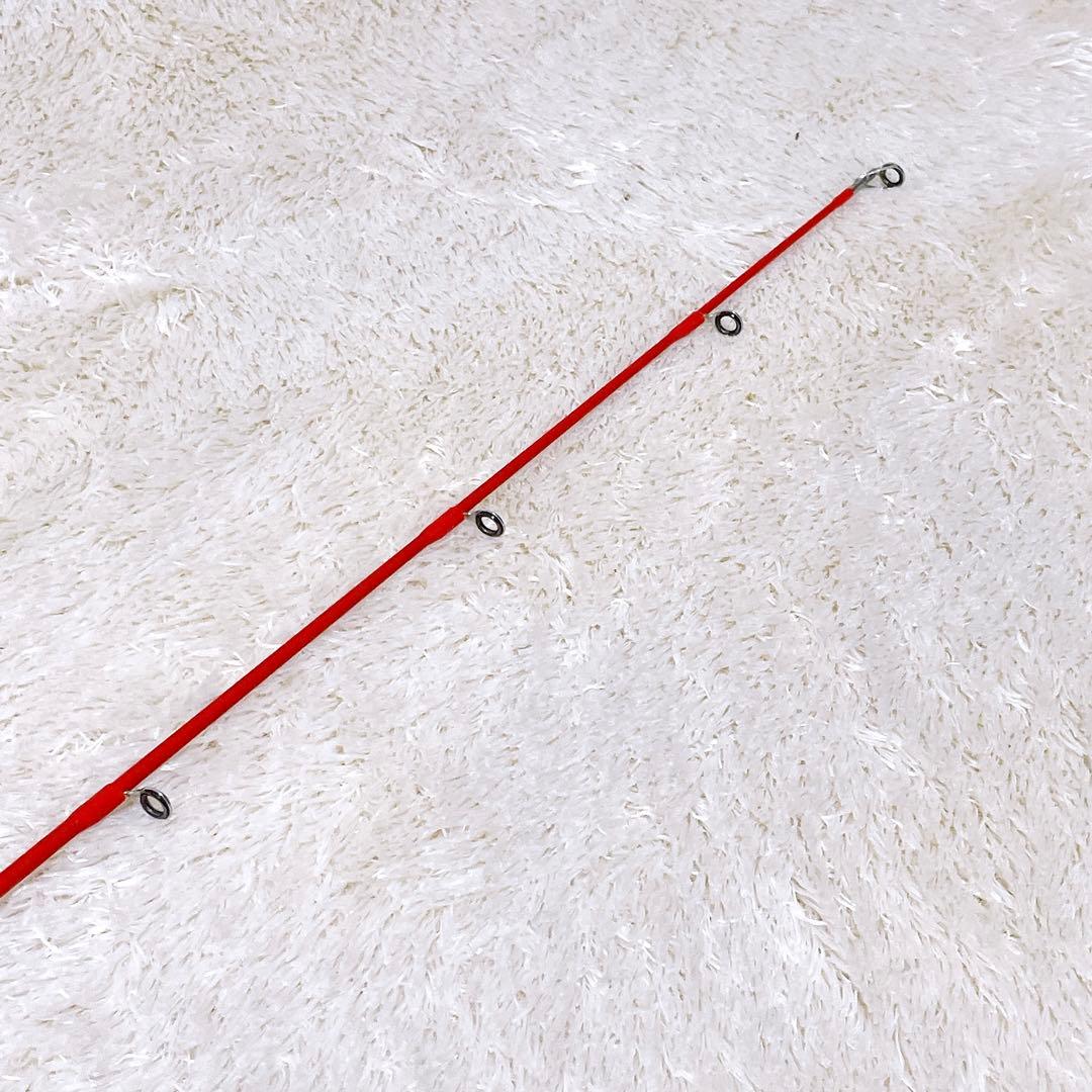 パームス フレイム FGC-664 バスロッド 2ピース ロッドケース付き 赤