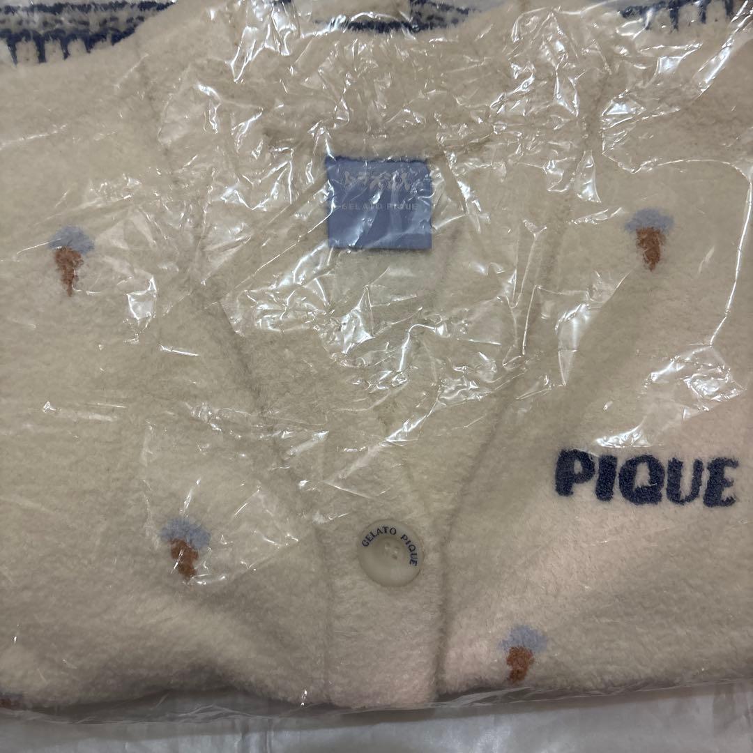 ジェラートピケ　ドラえもん　ベビモコジャガードカーディガン　ジェラピケ